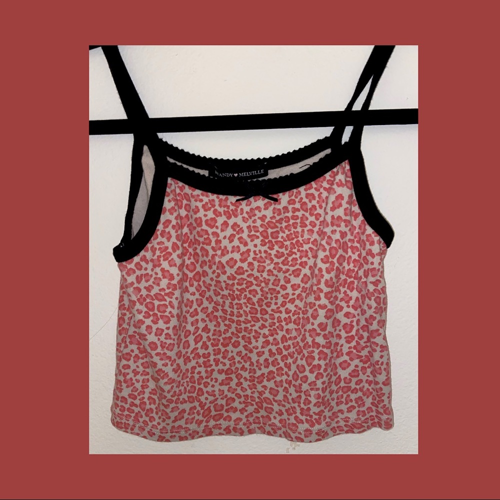 Brandy Melville Tank Top - Cheetah Print